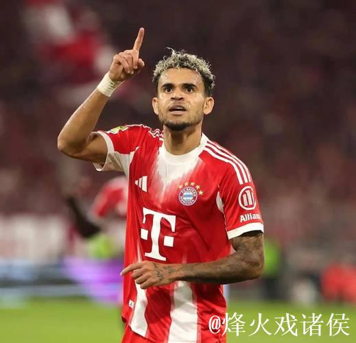 拜仁上诉成功，路易斯-迪亚斯欧冠禁赛减至3场